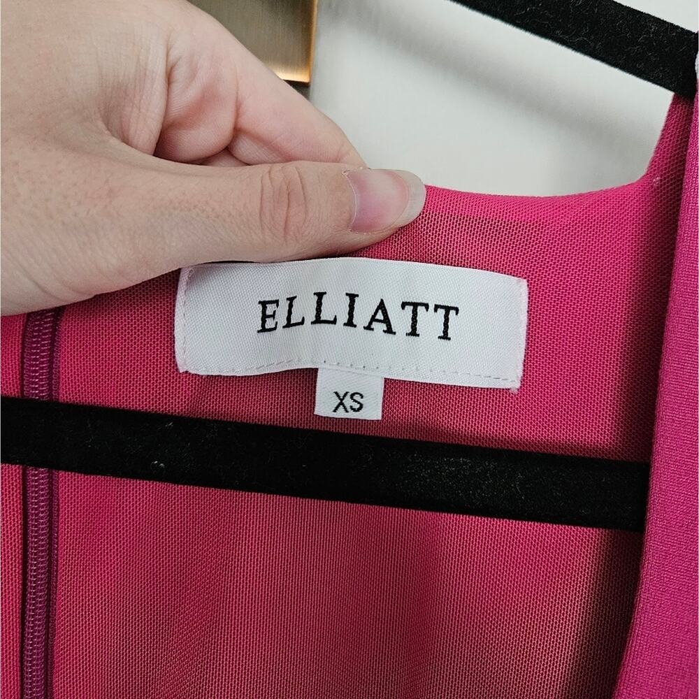 Elliatt Pink Orchid Scarlette Bodycon Long Sleeve Midi Dress NWOT Size X-Small - Picture 5 of 9